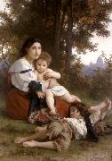 Adolphe William Bouguereau Rest (mk26) USA oil painting reproduction